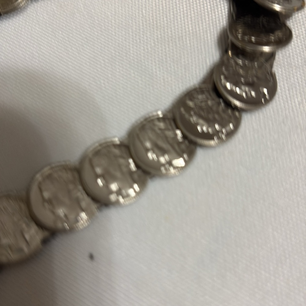 Gold and Silver Coin Belly Dancing Belts - Picture 5 of 6